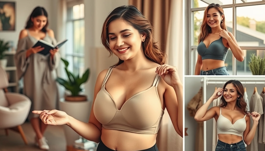 Descubre el mejor top de sustentación para seios grandes que alivia el dolor de espalda y no deja marcas