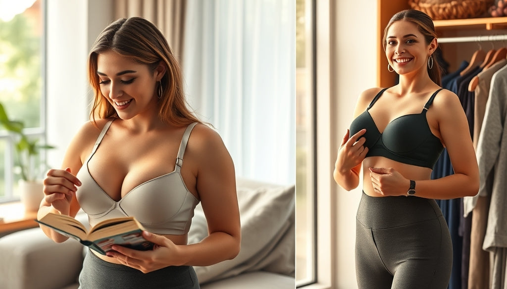 Descubre el mejor top de sustentación para seios grandes que no machuca y alivia el dolor de espalda