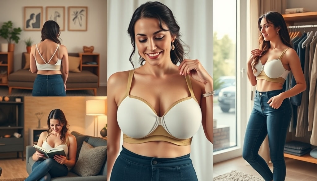 El mejor top de sustentación para aliviar el dolor en la espalda de mujeres con senos grandes