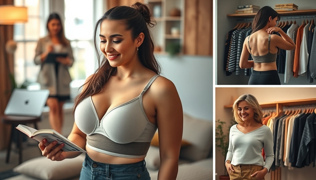 El mejor top de sustentación para seios grandes que alivia el dolor de espalda y no deja marcas