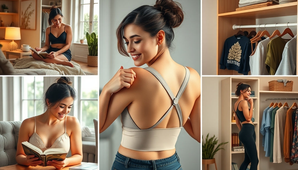 Descubre el mejor top de sustentación para seios grandes que no machuca y alivia el dolor de espalda