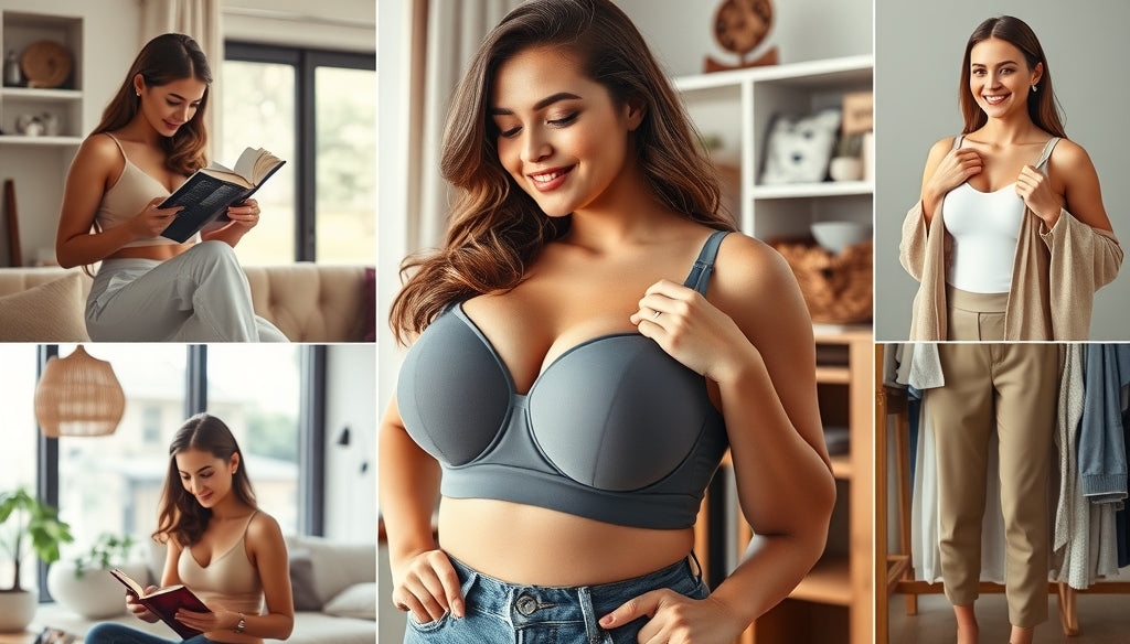 El mejor top de sustentación para seios grandes que alivia el dolor de espalda y no deja marcas