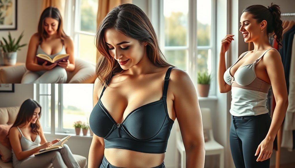 Soluções eficazes: Top de sustentação para seios grandes que não machuca e alivia a dor nas costas