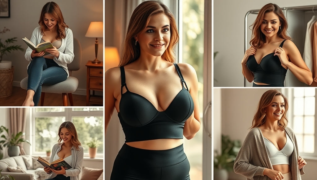 El mejor top de sustentación para aliviar el dolor de espalda causado por senos grandes