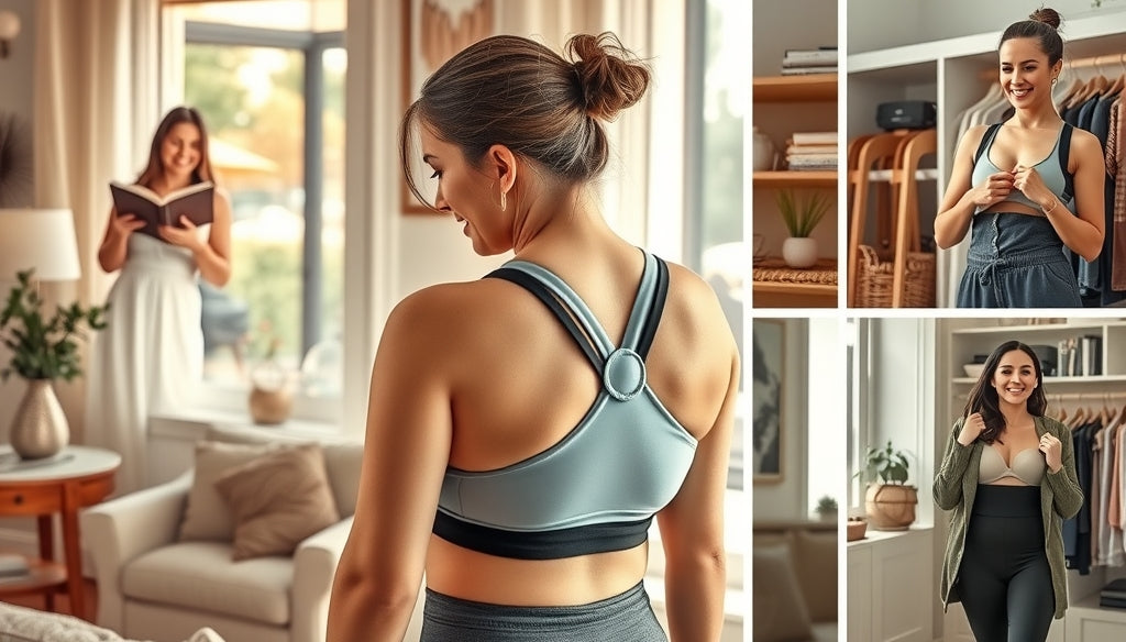 Descubre el mejor top de sustentación para seios grandes que alivia el dolor de espalda y no deja marcas