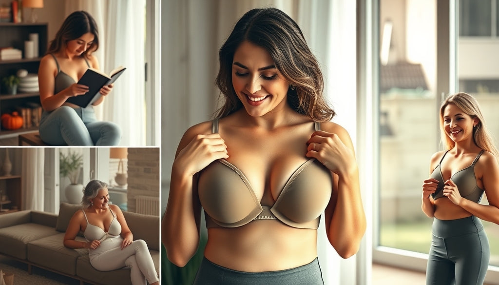 El mejor top de sustentación para aliviar el dolor de espalda por senos grandes sin dejar marcas