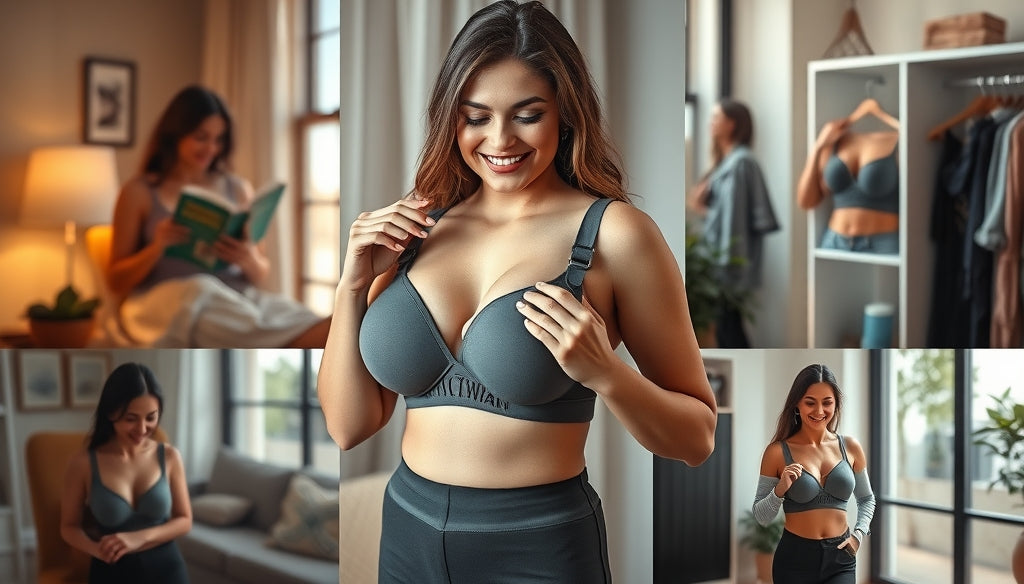 Descubre el mejor top de sustentación para seios grandes que alivia el dolor de espalda y no deja marcas