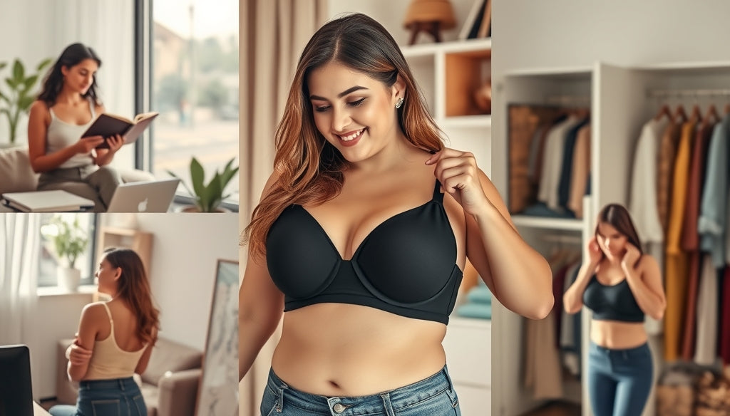 Descubre el mejor top de sustentación para seios grandes que alivia el dolor en la espalda