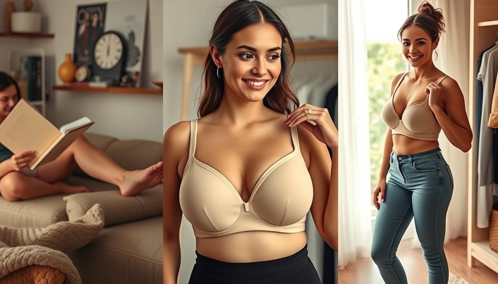 El mejor top de sustentación para seios grandes que alivia el dolor de espalda sin marcar