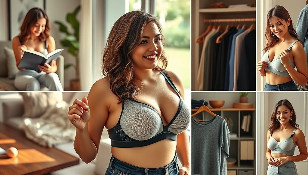 Top de sustentación para seyos grandes que no deja marcas y alivia el dolor de espalda