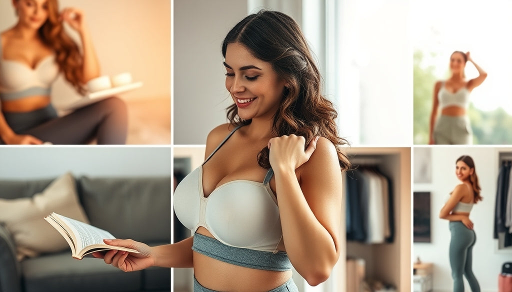 El mejor top de sustentación para aliviar el dolor de espalda en mujeres con senos grandes