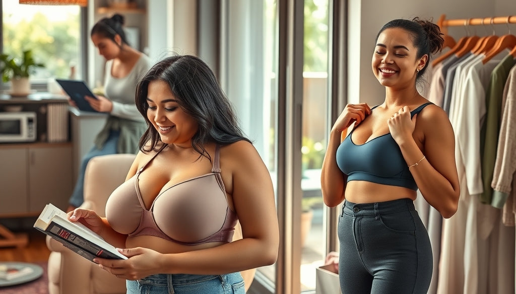 Top de sustentação para seios grandes que não machuca e alivia dor nas costas