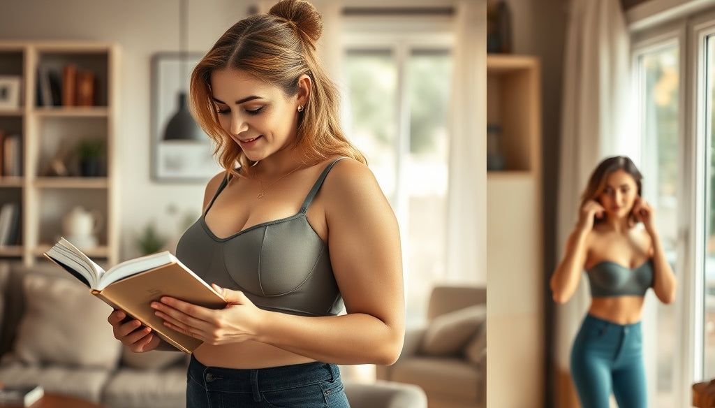 Descubre el mejor top de sustentación para seios grandes que no deja marcas en los hombros