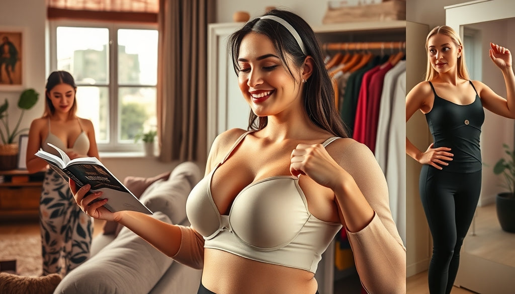 Soluções eficazes: o melhor top de sustentação para aliviar dores nas costas de seios grandes