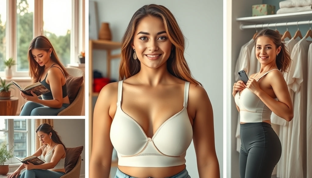 Descubre el mejor top de alta sustentación para seios grandes que alivia el dolor de espalda y no deja marcas