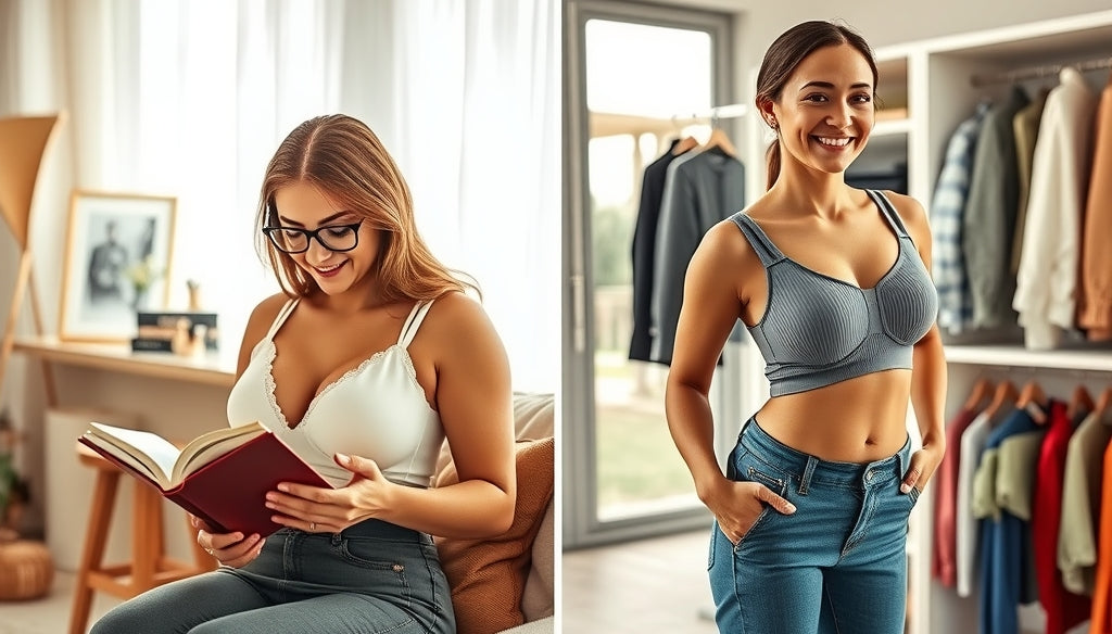 Descubre el mejor top de sustentación para seios grandes que alivia el dolor de espalda y no deja marcas