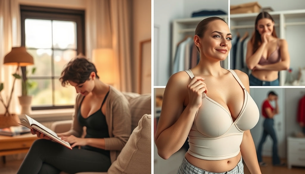 Top de sustentación para seios grandes que alivia el dolor en la espalda y no deja marcas