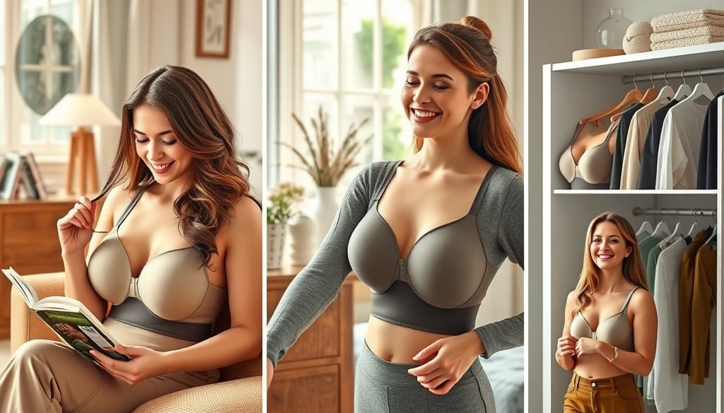 Top de sustentação para seios grandes que não machuca: a solução para aliviar dores nas costas e manter sua autoestima