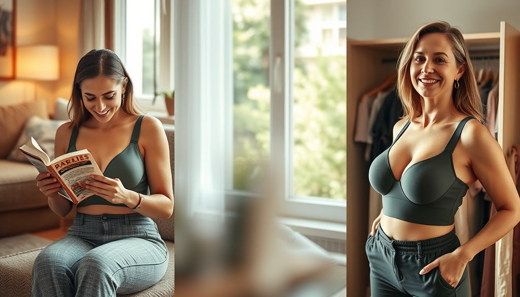 Descubre el mejor top de sustentación para aliviar el dolor de espalda por tener senos grandes y pesados