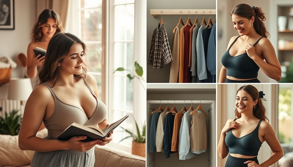 El mejor top de sustentación para seios grandes que alivia el dolor de espalda y no deja marcas