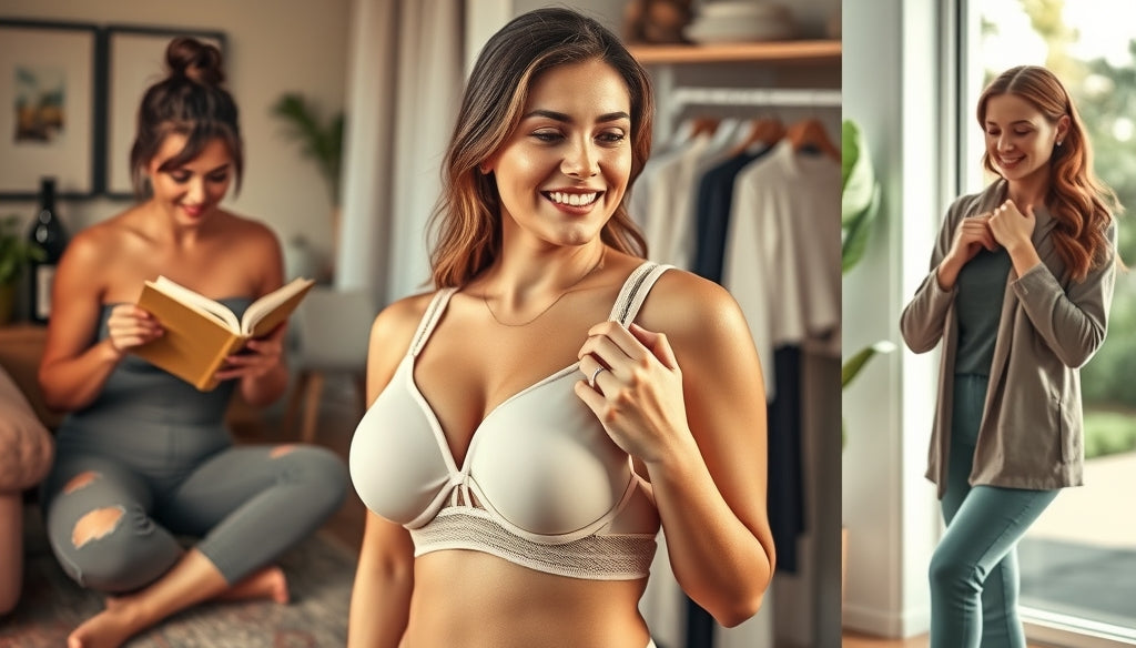 La mejor solución para aliviar el dolor de espalda con tops de sustentación para senos grandes