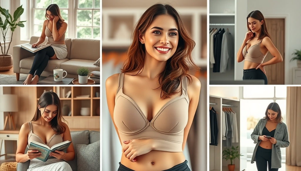 Top de sustentación para seios grandes que no deja marcas y alivia el dolor en la espalda