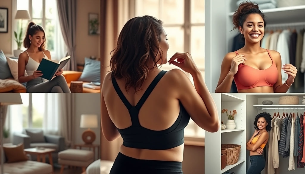 Descubre el mejor top de sustentación para seios grandes que alivia el dolor de espalda y no deja marcas