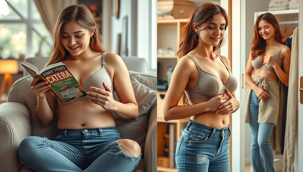 Top de sustentação para seios grandes que não machuca: a solução que você esperava