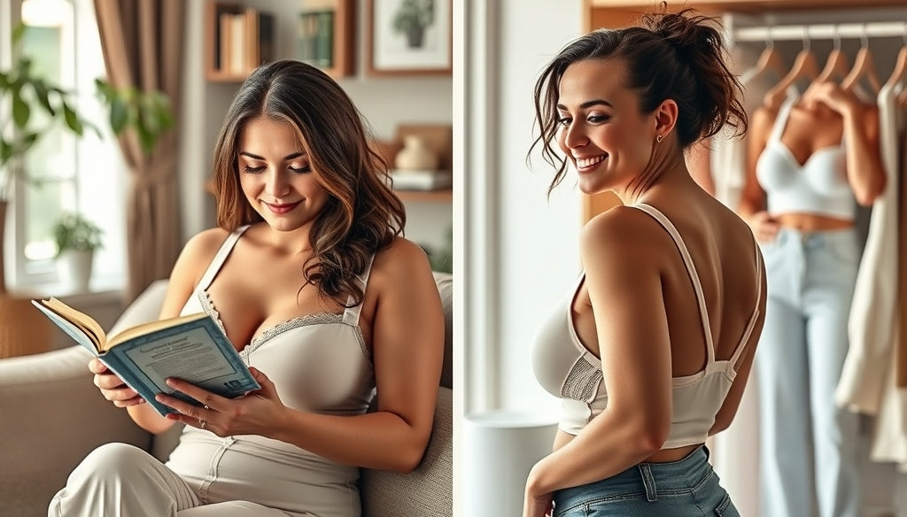 El mejor top de sustentación para aliviar el dolor de espalda por senos grandes